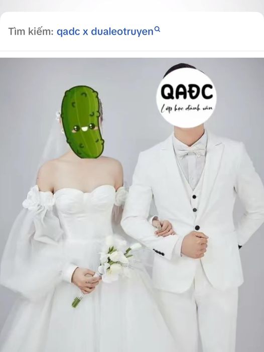Fan art OTP QADC x Dưa Leo Truyện 